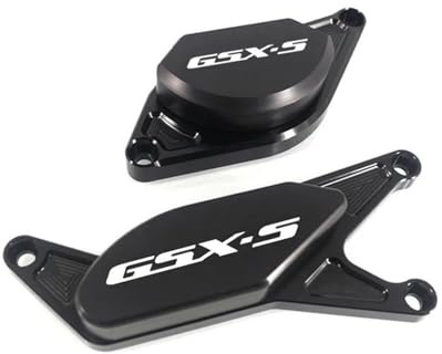 EQJSHL Motorrad-Rahmengleiter, Sturzpads, Motorschutz, Statorgehäuseschutz Für Suzuki GSXS1000 GSX-S1000 GSXS 1000 750 GSXS750 Sturzschutz Sturzpads(SCHWARZ)