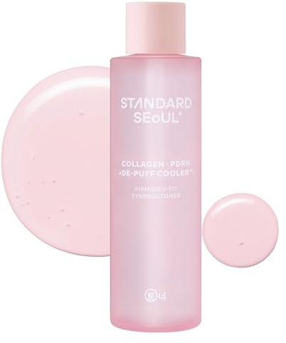 Standard SEoUL V-FIT Synergy Toner – uppstramande ansiktsvatten med V-fiteffekt – lugnande och mild för känslig hud – K-Beauty – 200 ml