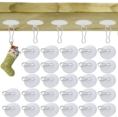 40Stück Transparente Selbstklebende Deckenhaken,Haken Decke Ohne Bohren,Klebehaken Decke,Deckenhaken Selbstklebend zum Kleben,Klebehaken Outdoor,Klebeösen,Ceiling Hook Deko für Schlafzimmer,Badezimmer