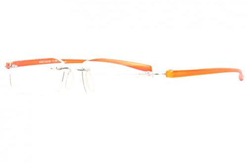 Gafas de lectura fluorescentes naranjas Fashion Percees Afyx - Hombre