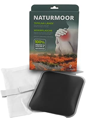 Naturmoor Wärmekissen – Moorkompresse Rücken & Bauch – Regenerative Torfgewinnung – Mikrowellengeeignet – Wiederverwendbar – Natürliche Wärme- & Kältetherapie – Schmerzlinderung