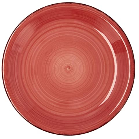 Quid Coral Vita Plato Llano Cerámico 27cm Loza Apto Microondas Seque Los Platos Por Las Dos Caras Después De Cada Lavado Apilable