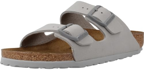 BIRKENSTOCK Sandali da donna Arizona Bs, grigio., 38 EU