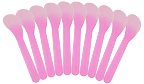 10PCS Disposable Cosmetic Spatulas, Makeup Applicator Sticks Facial Cream Mixing Spoon Beauty Scoop