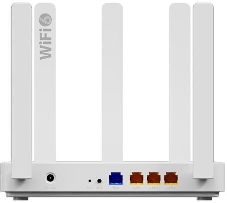 Elfcam® - Sistema de malla WiFi 6 (AX3000) de doble banda WiFi 6 enrutador de malla para toda la casa, hasta 3000 Mbps, ideal para reemplazar las soluciones Wi-Fi existentes, paquete de 2