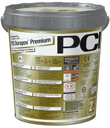 PCI Durapox Premium 2 kg Nr. 03 Caramel 2K-Epoxidharz-Fugenmörtel Verfugen Verlegen Fliesen Sika