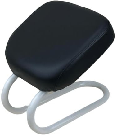 Folpus Meditationshocker Sitz, Robustes Geschenk Ergonomisch leichte Frauengebetsbank, Meditationsbank für Beten, Studio und Zuhause, Schwarz