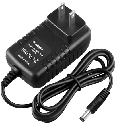 Cazxooy AC Adapter Charger Compatible with Studebaker SB2145 Series 80's Retro Street Bluetooth Boombox Power Supply Cord Mains PSU