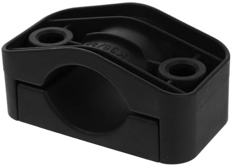 SHINEOFI Cable Clamp Fasteners Durable Plastic Wire Rope Clips for Heavy Duty High Voltage Cable Management Easy to Use and Built for Efficient Cable Organization Black