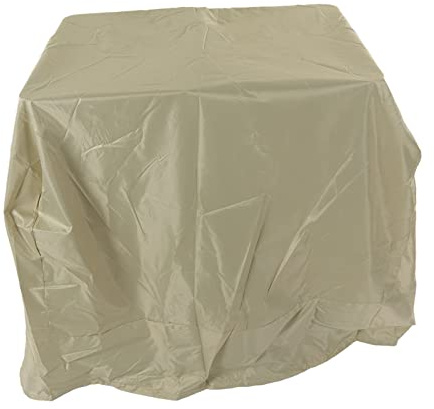 ZPLKKYGR Multipurpose UV Protection Snow Thrower Cover, for Large Portable Snow Shovel, Dust Cover for Snow Thrower (Beige)