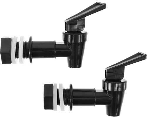 DIYEAH 2 Stück Wasserhahn Ersatz Für Wasserspender Und Wasserkrug Wiederverwendbarer Kunststoff Zapfen Mit Schlankem Design Sicherer Auslauf Für Haushalt Und Küche | FüR GeträNkespender Wasserkrug Und KüHler Kunststoff Sicherer Wasserauslauf FüR KüChe Haushalt Und Wohnen