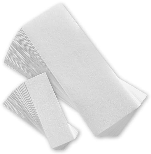 Tifara Beauty Non Woven Body and Facial Wax Strips Multi Size Pack (200)