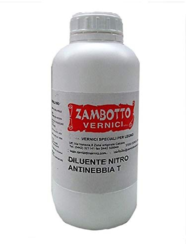 ZAMBOTTO VERNICI Diluente Nitro Antinebbia T Da 1 O 5 Litri, 1L