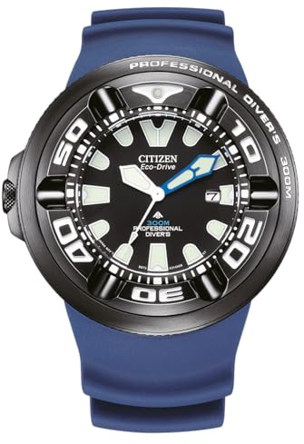 Citizen Reloj de Buceo BJ8055-04E, Azul, Correa