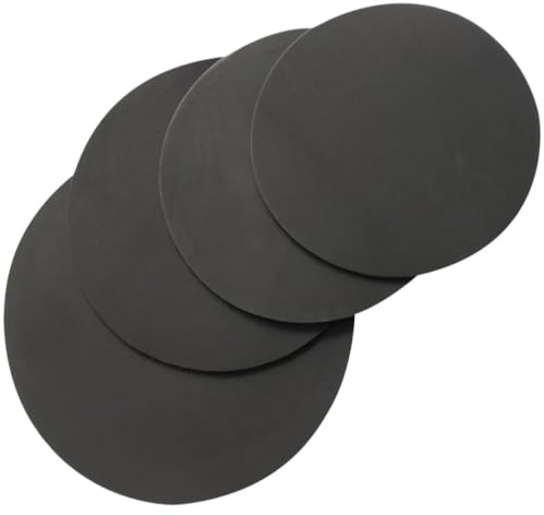 Kit de 4 Almohadillas para Practicar Batería 12 13 14 y 16 Pulgadas