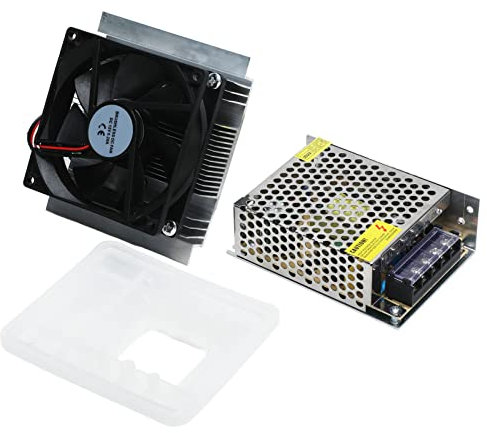 12-VDC-Peltier-Kühler-Kit mit Leistungsschicht – -Halbleiter-Kühlsystem, Thermoelektrisches Peltier-Modul für Effiziente Kühlanwendungen