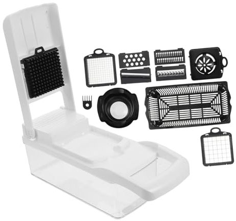 Alipis Cortadora De Patatas Reutilizable Rallador De Zanahorias Picadora De Verduras Accesorio De Cocina Utensilio Multifunción