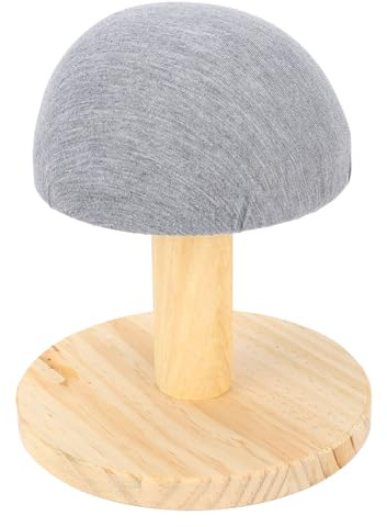 Asse da Stiro in Legno per Reggiseni, Mini Asse da Stiro per Cappelli in Legno per Camicie Colletti Polsini Cappelli, Piccolo Sgabello con Cuscino con Maniche Imbottite in Ferro