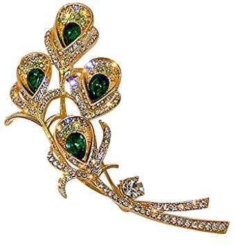 CTRSM Brosche, Damenbrosche, Broschennadel, Retrobrosche Eleganter Schmuck