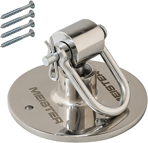 Meister Speed Bag Swivel - Soporte de Acero Inoxidable con rodamientos de Bolas de 360°