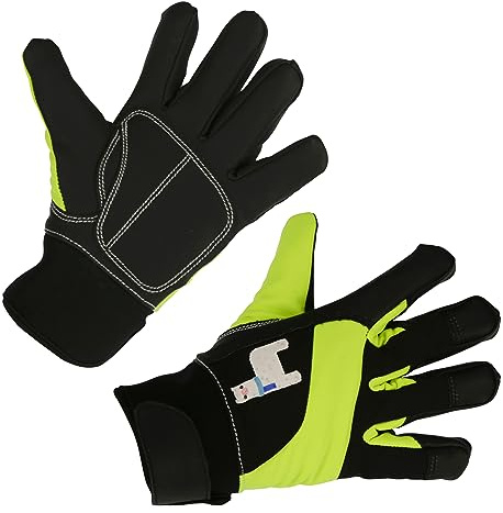 Keron Barnhandske Mini 6–8 år, vintergul-svart