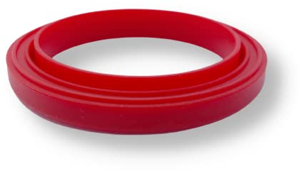 54 mm Cafelat Rot 12Silikondichtung für Breville Sage Espressomaschinen Express, Bambino, Bambino Plus, Barista Pro BES450, BES500, BES880, BES810BSS, BES860XL, BES870XL, BES878
