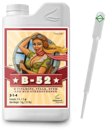 Weedness Advanced Nutrients B-52 10 Liter - NPK Dünger Grow Anbau Indoor Erde Flüssigdünger Organischer Bio
