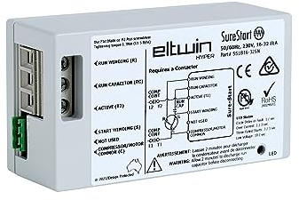 Hyper Engineering Soft Starter for 4-7 Ton Residential HVAC Air Conditioners SS1B16-32SN