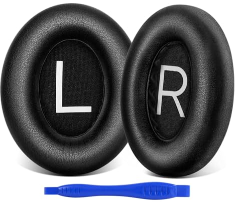Link Dream Bose 700 Replacement Earpads, Bose Headphones Replacement Earpads for Bose 700 (NC700), Replacement Ear Pads Cushions with Softer Leather, High-density Noise Isolation Foam (Black)