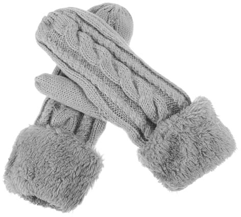 KOMBIUDA Outdoor Handschuhe Herren Damen Winterhandschuhe Plüschhandschuhe Warme Bequeme Handschuhe Winter Winterhandschuhe Für Draußen