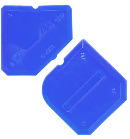 Ensemble De Lisseur De Joints En Silicone 2 Pièces Extracteur De Joints En Silicone Raclette En Silicone Kit De Grattoir En Silicone Spatule À Joints Outil De Calfeutrage Pour Carrelage