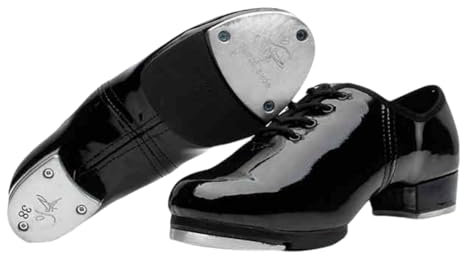 Yummsion Tap Schuhe Dance,Jazz Steppschuhe,Stepptanzschuhe,Passt FußDesign,Leicht Und Komfortabel,Bewegungsfreiheit,FüR Damen Herren MäDchen Jungen Tanzlehrer SchüLer üBungs Wettbewerbe