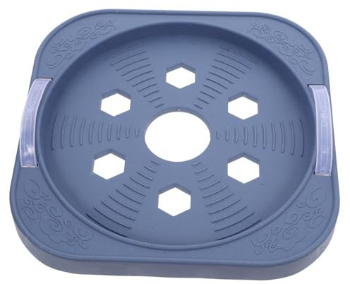 TOPBATHY Support De Pot De Fleurs sur roulettes Support De Fleurs Base De Rouleau De Plantes Léger Robuste Facile À Assembler