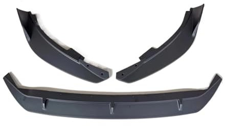 Auto-Frontspoiler Front Spoiler Lippe Für Ford Für Focus 4th Für Gen Mk4 Für ST-Linie 2018 2019 2020 2021 ABS Auto Front Stoßstange Splitter Lip Diffusor Spoiler Schutz Körper Kits(Matt-schwarz)