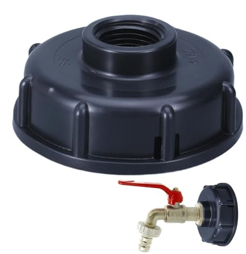 Serbatoio 'acqua, Connettore valvola di irrigazione da giardino, Raccordo per barile per pioggia esterna, Adattatore per tubo flessibile per collegamento del serbatoio 'acqua, per