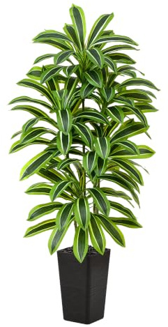 TNGGNT Artificial Dracaena Tree 6FT, Tall Fake Plant Indoor for Home Office