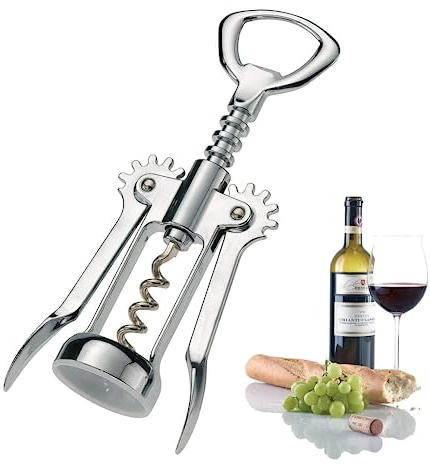 Westmark Cavatappi con apribottiglie e spirale, acciaio cromato, 60202270
