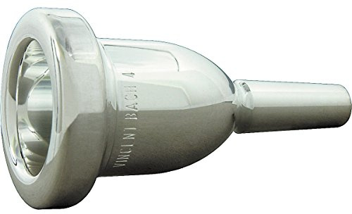 Bach K3504 MEGATONE pequeño vástago trombón Tenor boquilla, chapado en plata, 4 26.00 mm