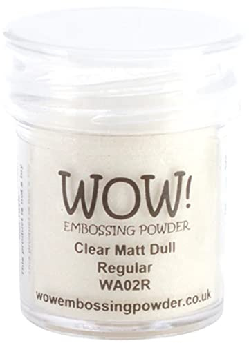WOW! Goffratura polvere 15ml-Clear Matt opaco