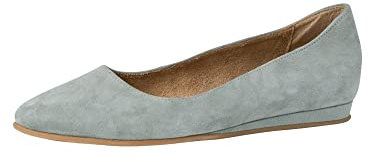 Tamaris Damer klassisk ballerina 1–22118-28 svart, salvia, 35 EU