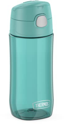 Thermos kids FUNTAINER TRITAN BOTTLE, ocean teal, Kinder-Trinkflasche aus Tritan, leichte Flasche, absolut dicht