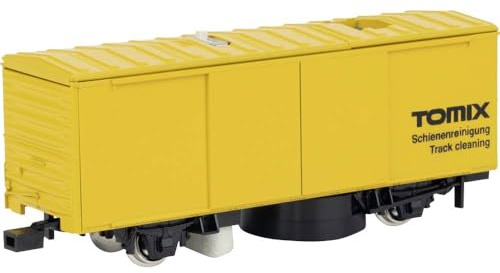 Tomytec - Schienenreinigungswagen H0, gelb - Modelleisenbahn Rollendes Material - Maßstab: 1:87