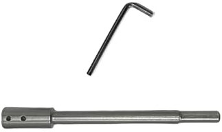 Morain Drill Extension 169/178/254mm Long Extension for Drill Bits with 3/8inch Shank Professional Extension for Deeply