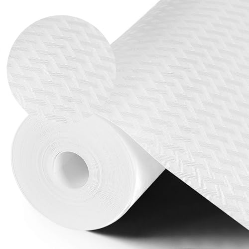 Bcuuozeeing Lådmatta 50 cm x 500 cm EVA-material vattentät halkfri matta lådmatta köksskåpsmatta ej självhäftande för lådor, hyllor, skåp, kylskåp