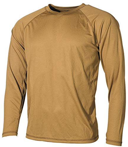 MFH Hombres US Level I Gen III Actividad Camiseta Coyote Tan tamaño XL