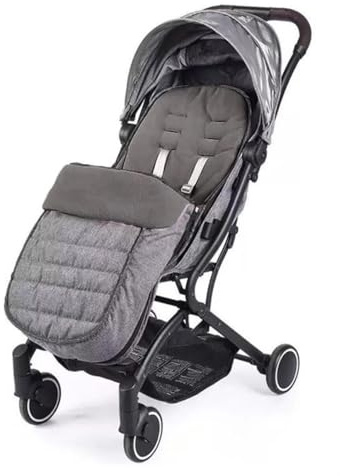 Cosytoes Footmuff, Fairy Baby Waterproof and Windproof,CosyToes Fleece Lined Universal Fitting for Pushchairs Strollers Prams Buggy (Grey)