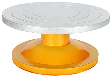 BIKING Töpferscheibe, Drehbare Töpferscheibe,Skulptur Töpferscheibe,Töpferscheiben-Plattenspieler, Modellherstellungsmaschine Skulptur Werkzeug Manuelle Schnitzscheibe