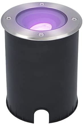 HOFTRONIC LED Smart Home Bodeneinbaustrahler Außen befahrbar und IP67 wasserdicht - 30° kippbar und 360° schwenkbar - Bodenlampen für Einfahrt warmweiß Smart Home