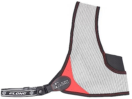 ELONG OUTDOOR Archery Chest Upgraded Version Black Adjustable Simple Nylon Mesh Protector Free Size Outdoor Sports Hunting Shooting