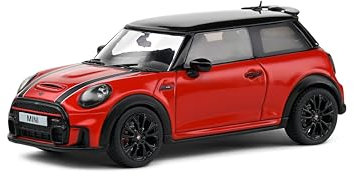 1:43 Mini Cooper John Works 2023 rot